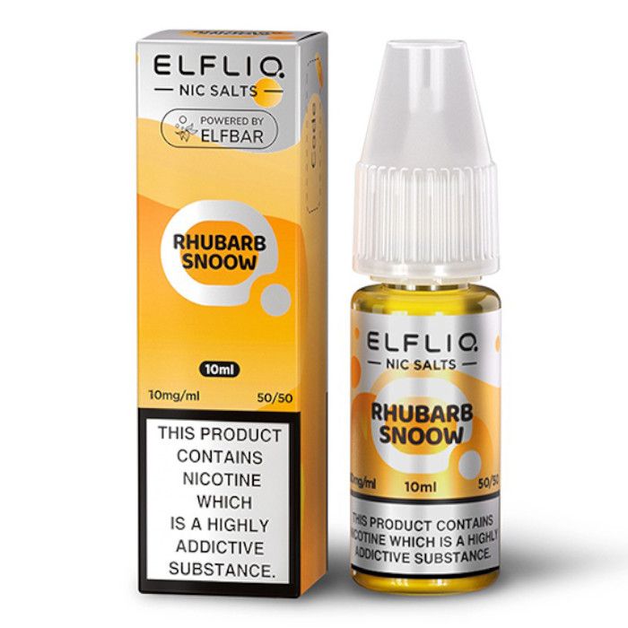 Rhubarb Snow By Elfliq 10ml Salts
