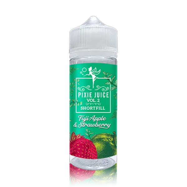 Fuji Apple and Strawberry Shortfill By Pixie Juice Vol 2 100ml