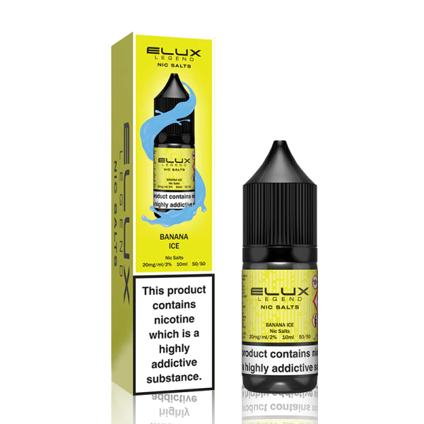 Banana Ice By Elux Legend 10ml Salts