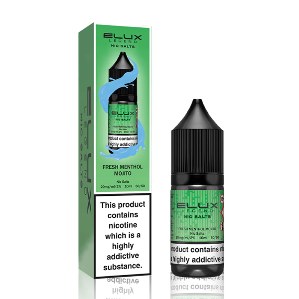Fresh Menthol Mojito By Elux Legend 10ml Salts