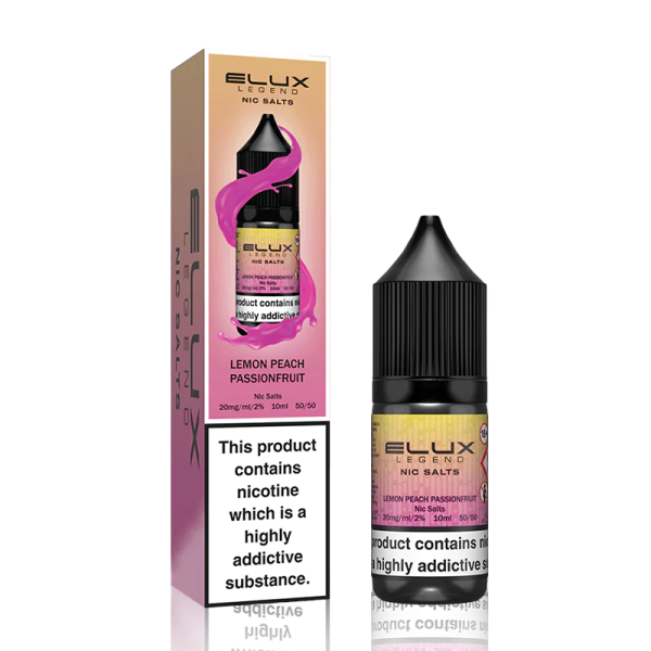 Lemon Peach Passionfruit By Elux Legend 10ml Salts