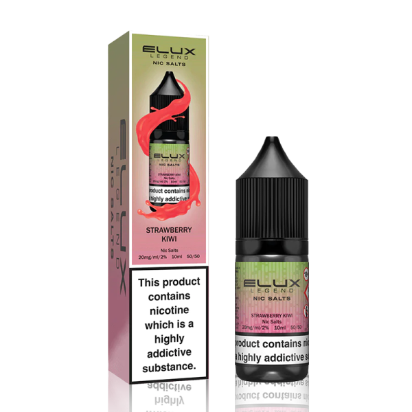 Strawberry Kiwi By Elux Legend 10ml Salts
