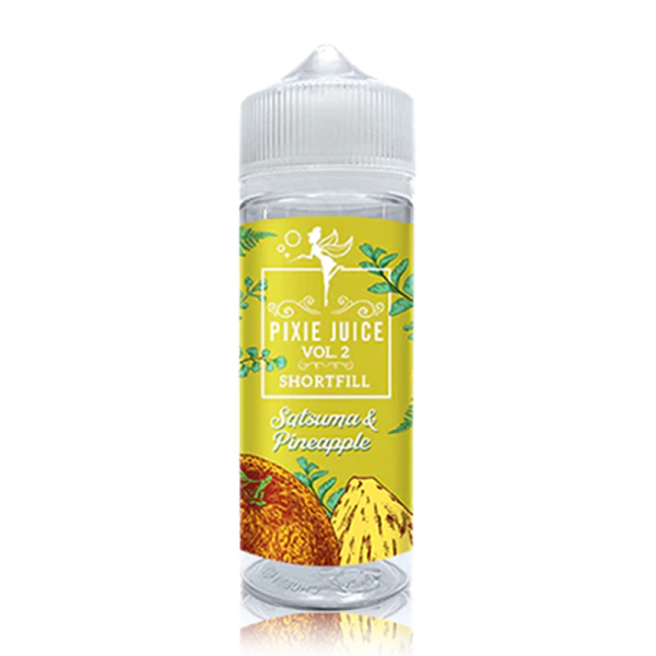 Satsuma and Pineapple Shortfill By Pixie Juice Vol 2 100ml
