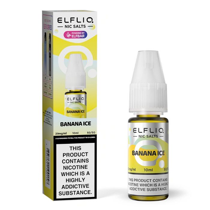 Banana Ice By Elfliq 10ml Salts