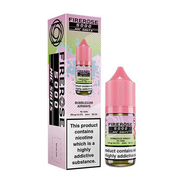 Bubblegum Airways By Elux Firerose 5000 10ml Salts