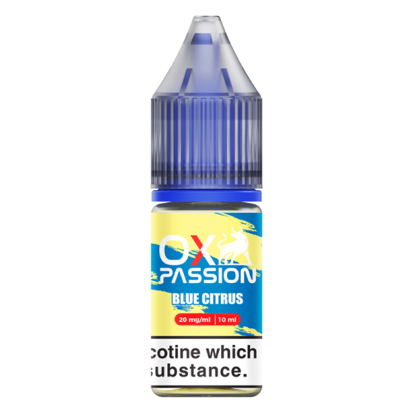 Blue Citrus 10ml Nic Salt By Ox Passion