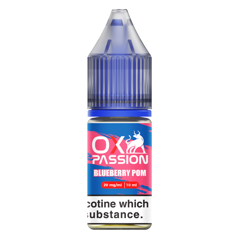 Blueberry Pom 10ml Nic Salt By Ox Passion