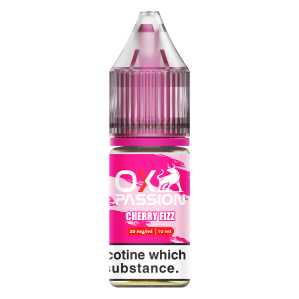 Cherry Fizz 10ml Nic Salt By Ox Passion
