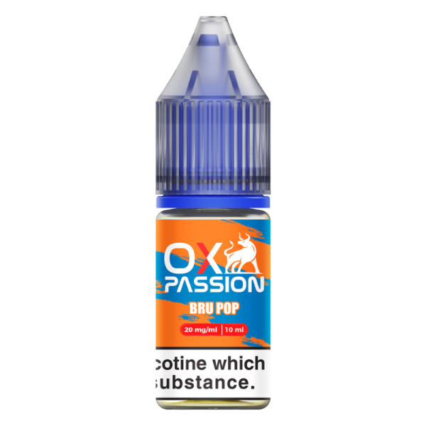 Bru Pop 10ml Nic Salt By Ox Passion