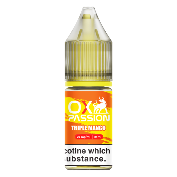 Triple Mango 10ml Nic Salt By Ox Passion