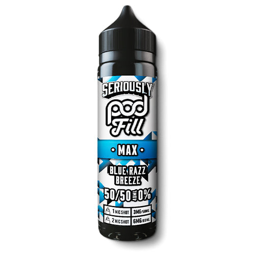 Blue Razz Breeze By Seriously Podfill Max 40ml Shortfill