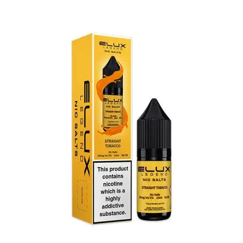 Straight Tobacco By Elux Legend 10ml Salts