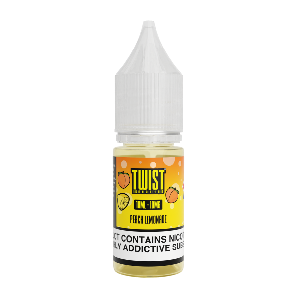 Peach Lemonade By Twist Eliquid 10ml Salts