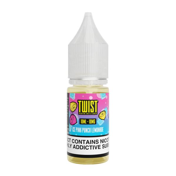 Ice Pink Punch Lemonade By Twist Eliquid 10ml Salts