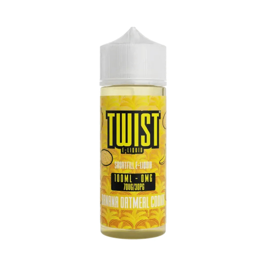 Banana Oatmeal Cookie By Twist Eliquids 100ml Shortfill