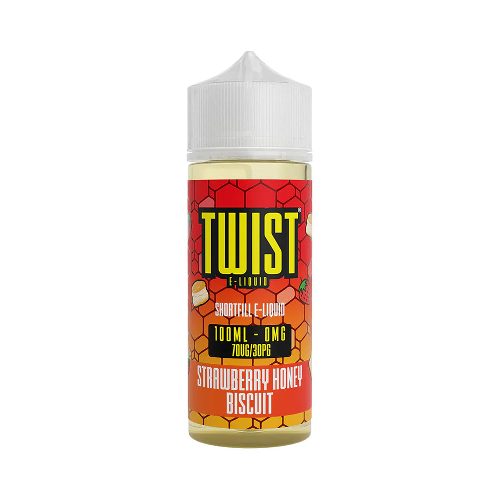 Strawberry Honey Biscuit By Twist Eliquids 100ml Shortfill