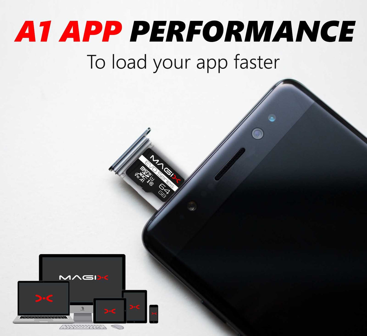 MicroSD Card EVO Series + SD Adapter Class10 V10