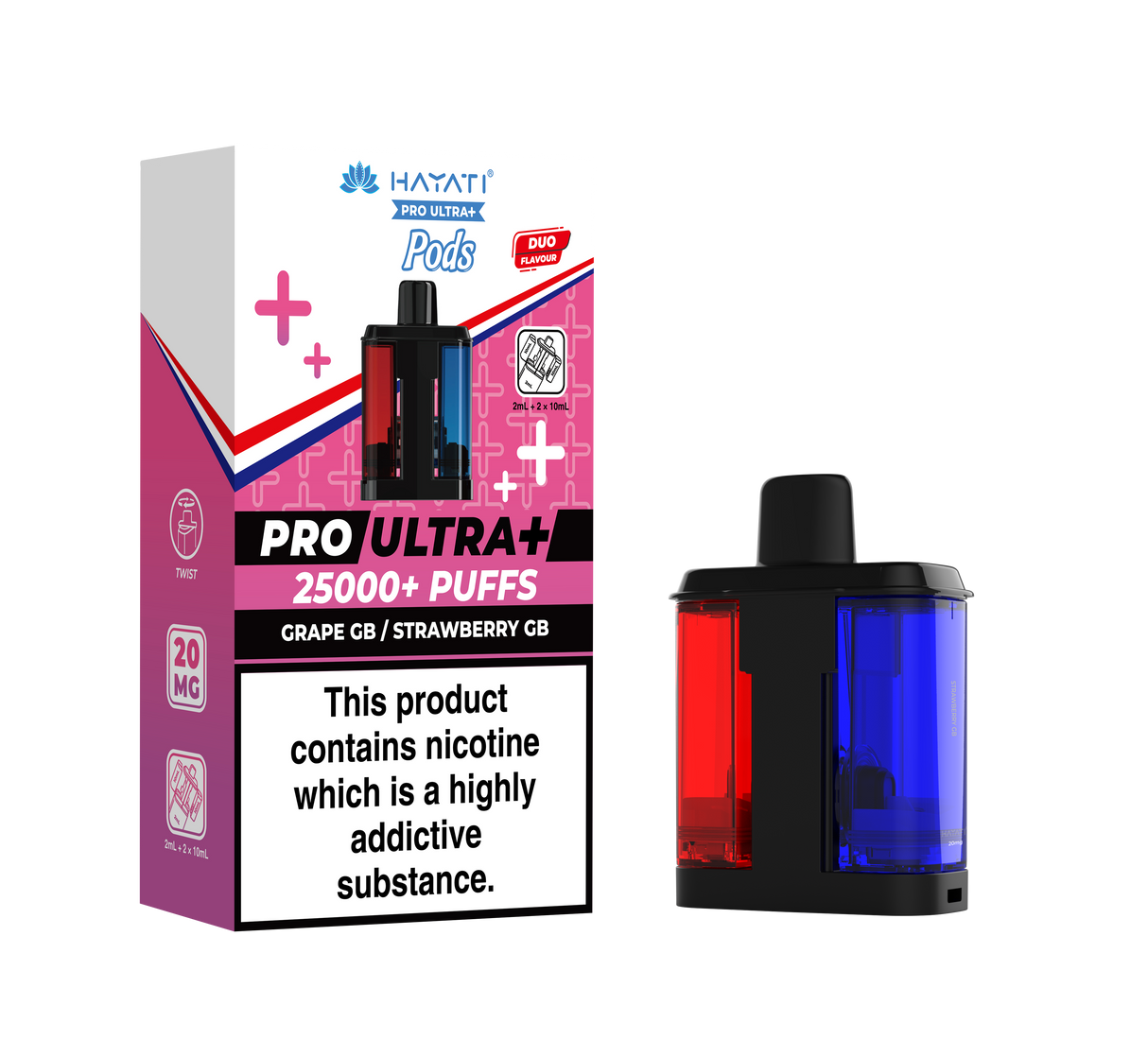 Pro Ultra Plus Pre-Filled Pods