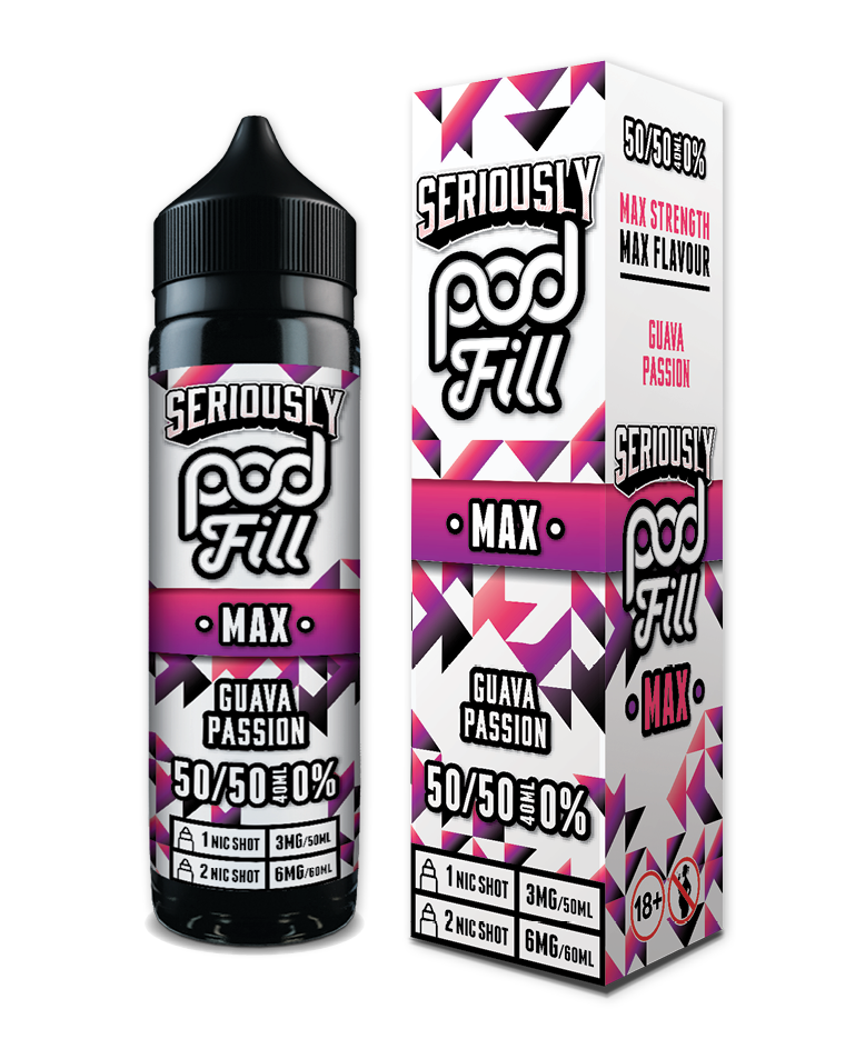 Guava Passion By Seriously Podfill Max 40ml Shortfill