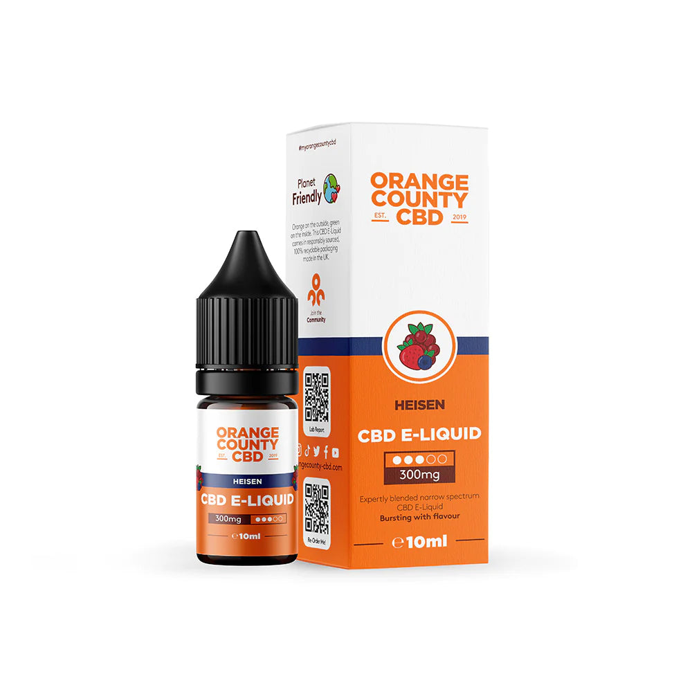 Orange County CBD E-liquid 300mg 10ml
