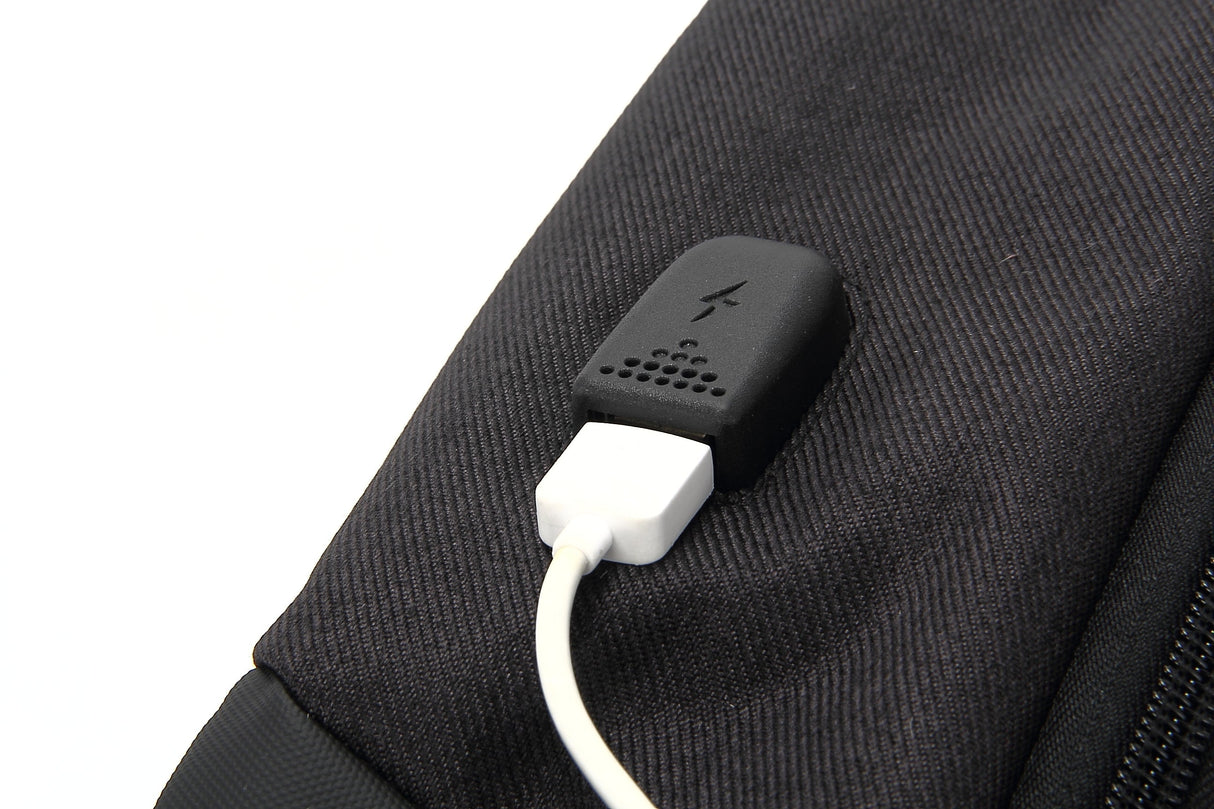 17" Chrome Laptop Backpack with Internal Pocket