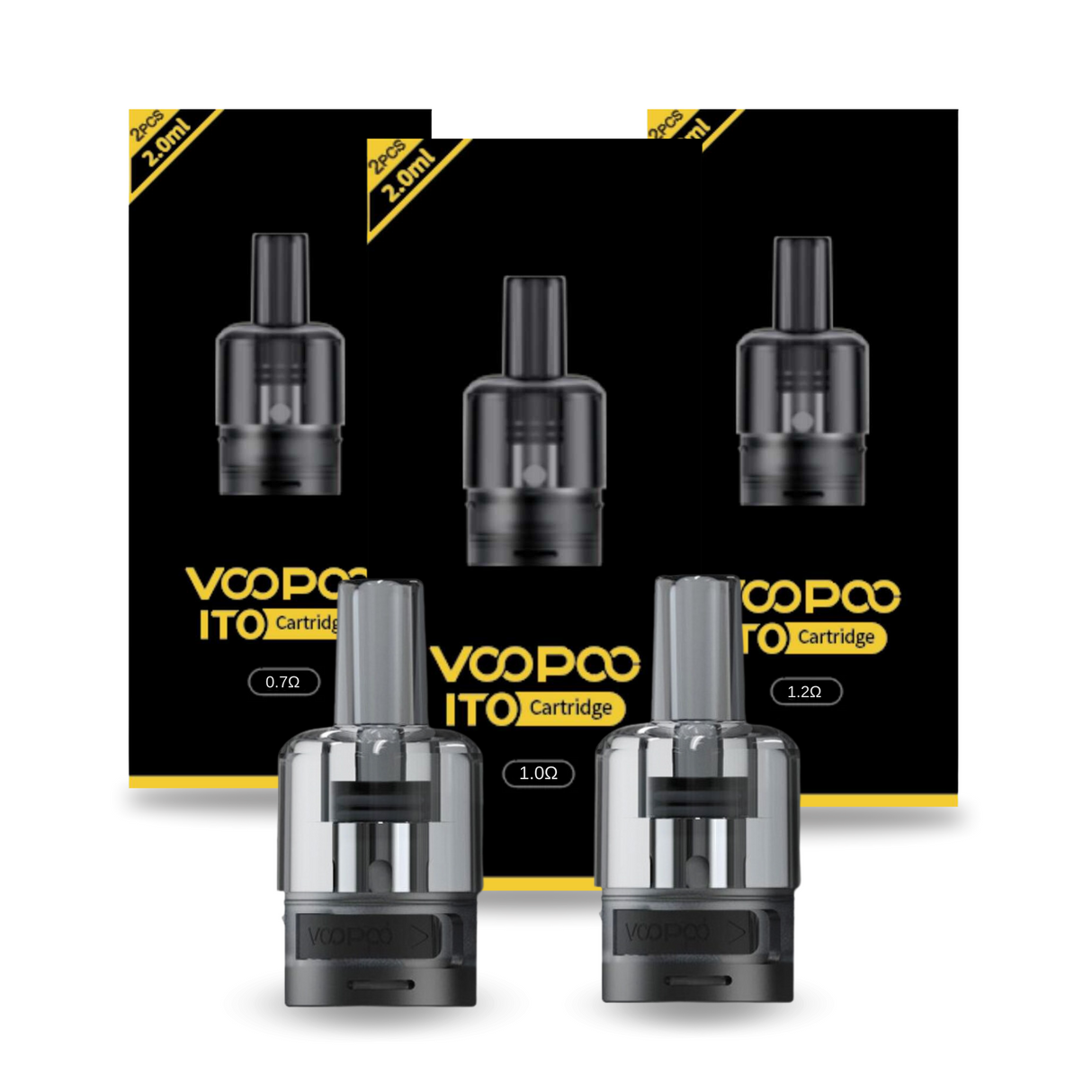 ITO Replacement Pod artridge Pods 2ml Pack of 2