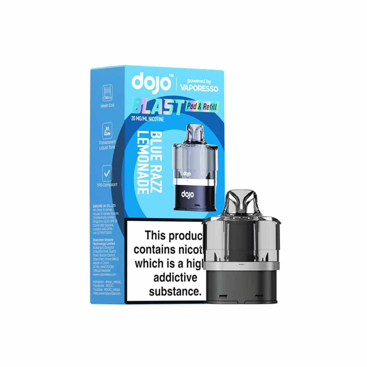 Dojo Blast 6000 Replacement Pod Pack