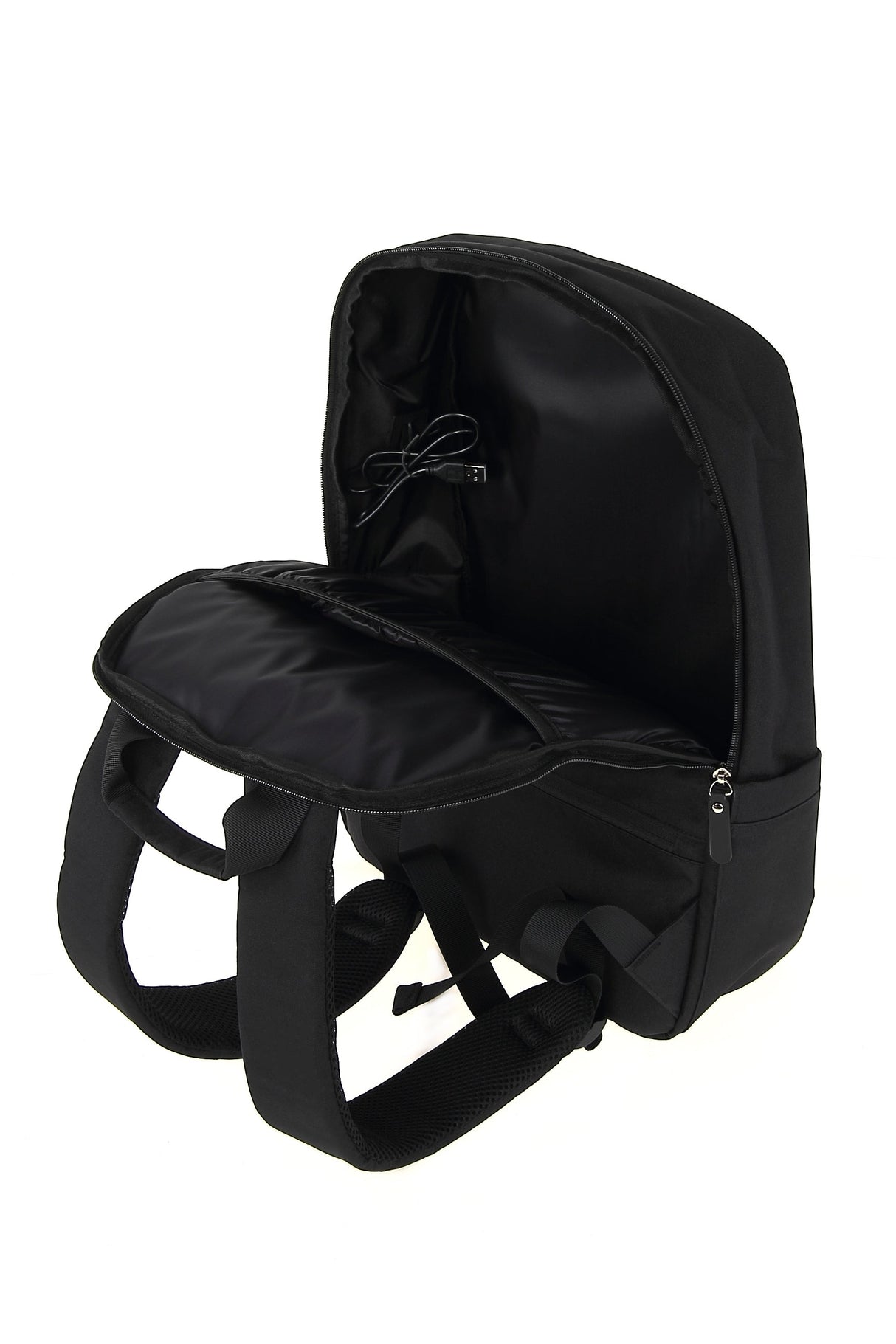 16" Explorer Laptop Backpack with Internal Pocket (BLACK)