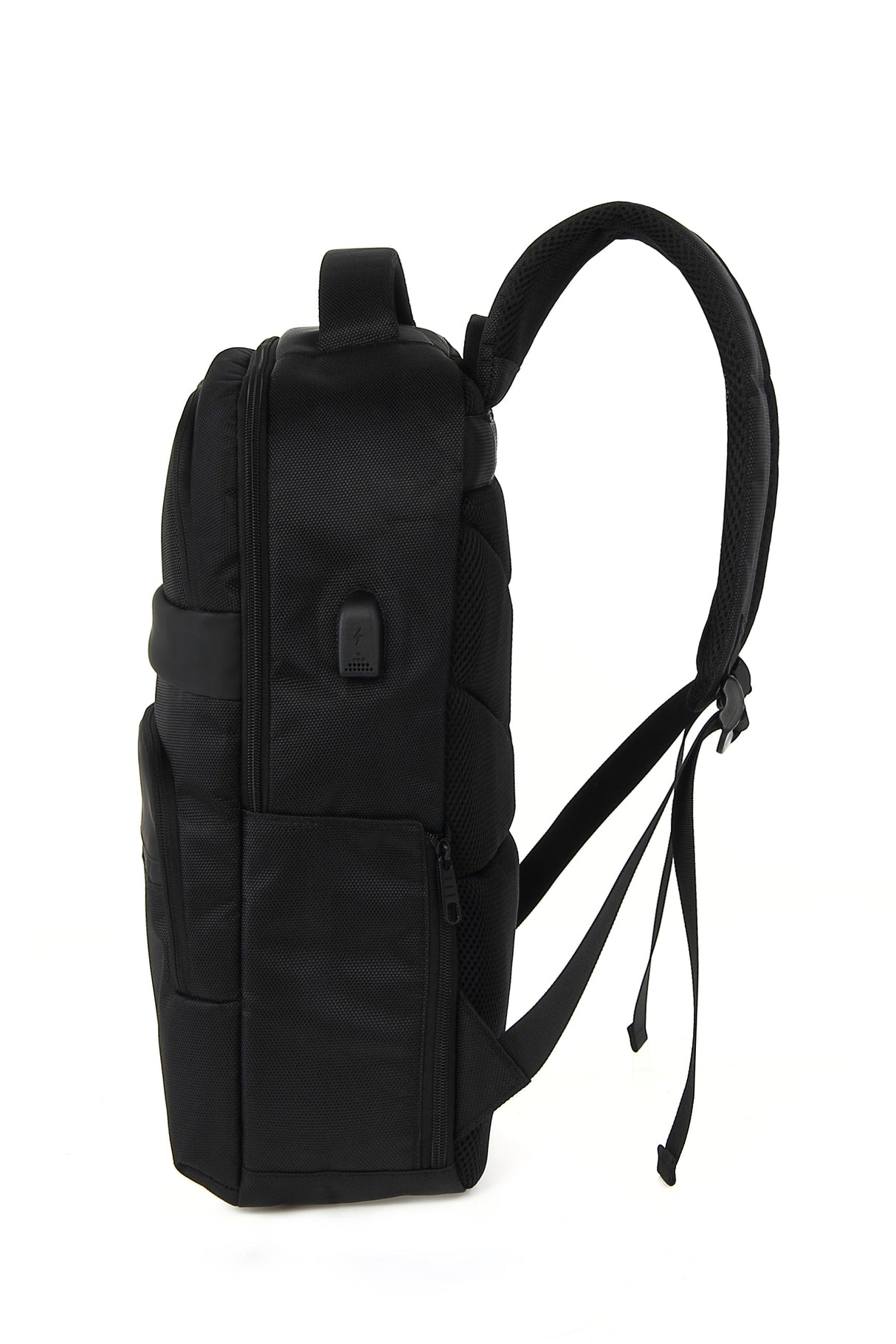 17" Tourer Laptop Backpack with Internal Pocket (BLACK)