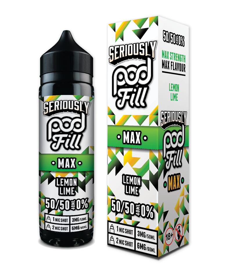 Lemon Lime By Seriously Podfill Max 40ml Shortfill