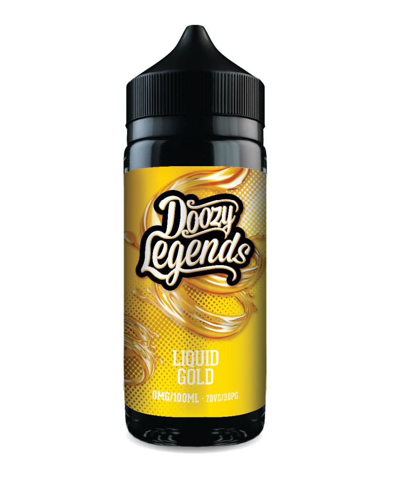 Liquid Gold By Doozy Legends 100ml Shortfill