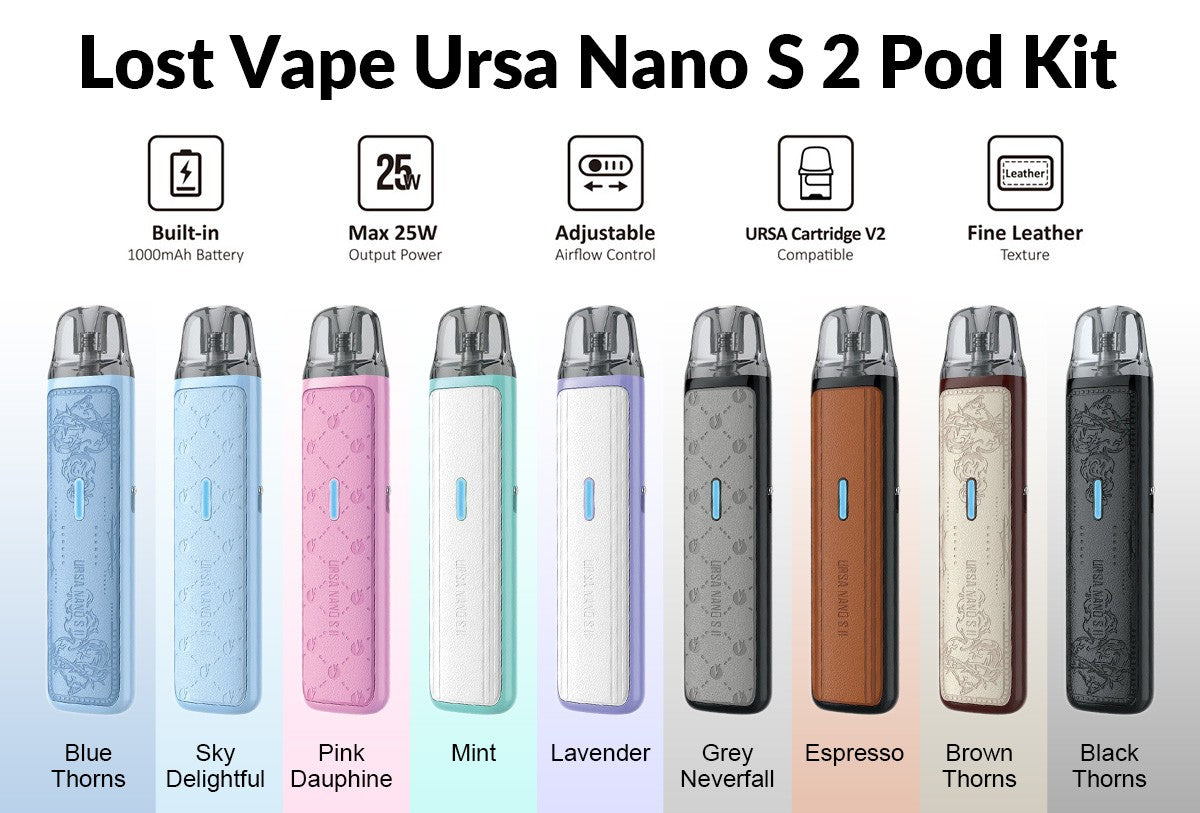 Ursa Nano S 2 Pod Kit By Lost Vape