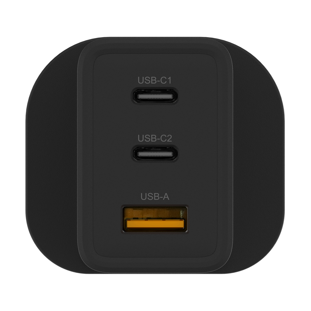 65W 3-Port Plug GaN Charger PD Power Delivery - UK Plug