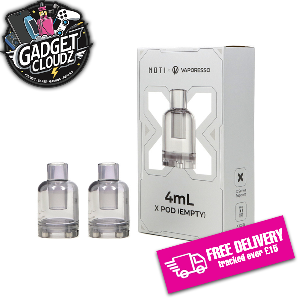 Vaporesso MOTI Replacement Empty Pod Cartridges 4ml (2pcs)