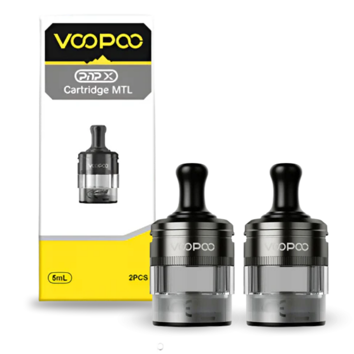 PnP X POD Cartridge MTL 5ml (2 Pcs)
