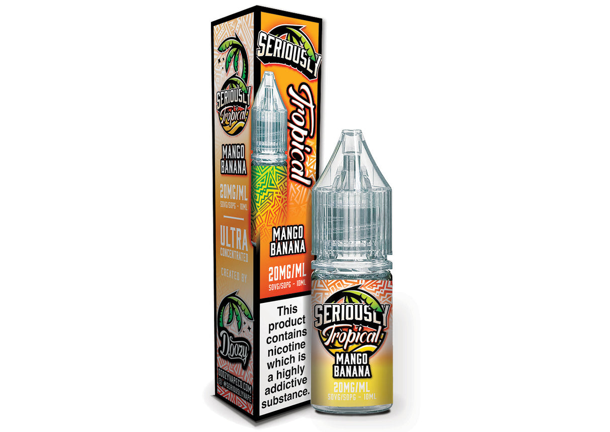 Mango Banana By Seriously Tropical 10ml Nic Salt