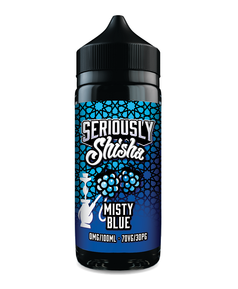 Seriously Shisha Misty Blue E-liquid Shortfill