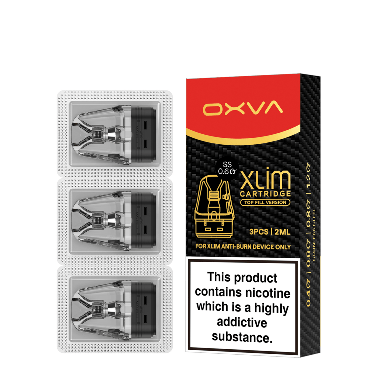 Oxva Xlim Pro 2 DNA Pods SS Mesh