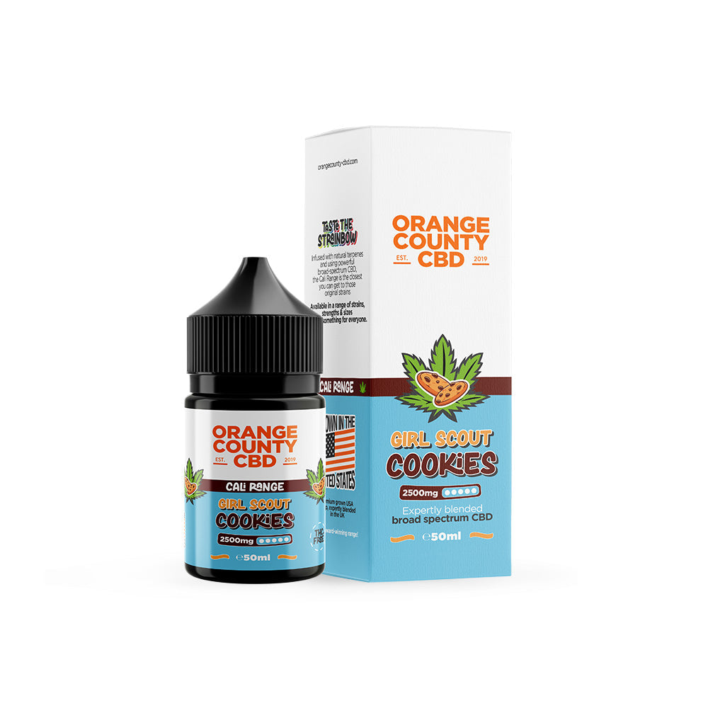 Orange County CBD Cali Range E-liquid 2500mg 50ml
