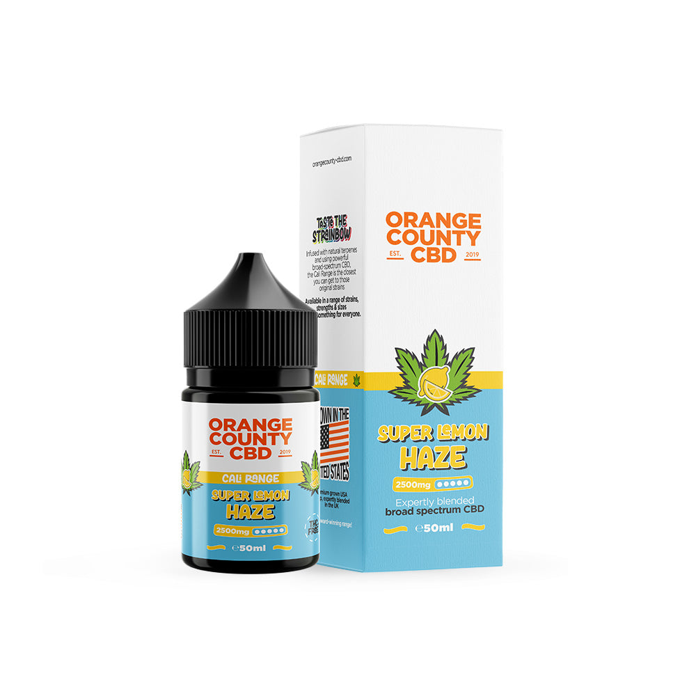 Orange County CBD Cali Range E-liquid 2500mg 50ml