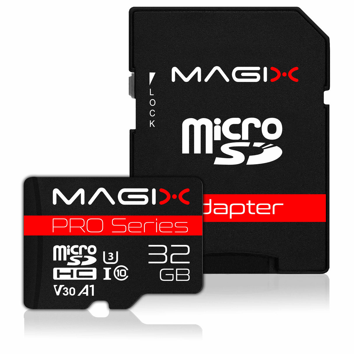 MicroSD Card PRO Series + SD Adapter Class10 V30