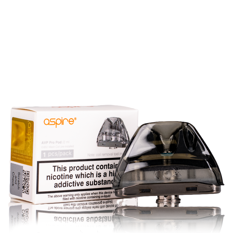 AVP Pro Replacement Pods 0.65 Ohm By Aspire