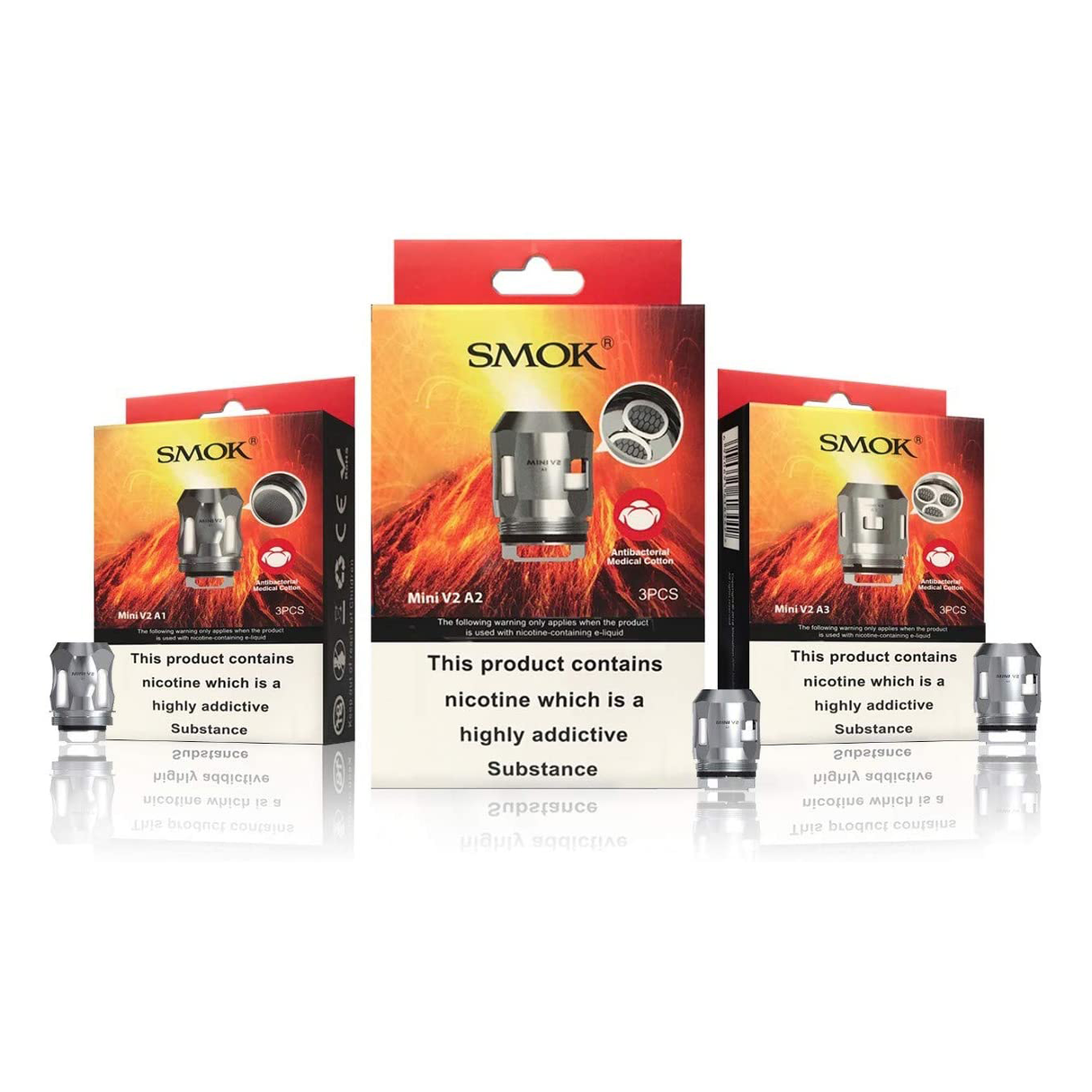 SMOK TFV-Mini V2 (Baby V2) Coils Pack of 3