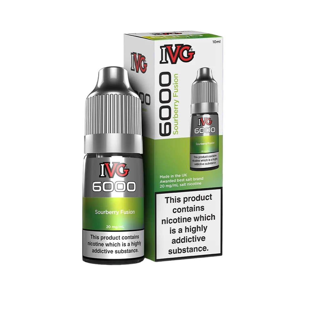 Sourberry Fusion By IVG 6000 10ml Salts