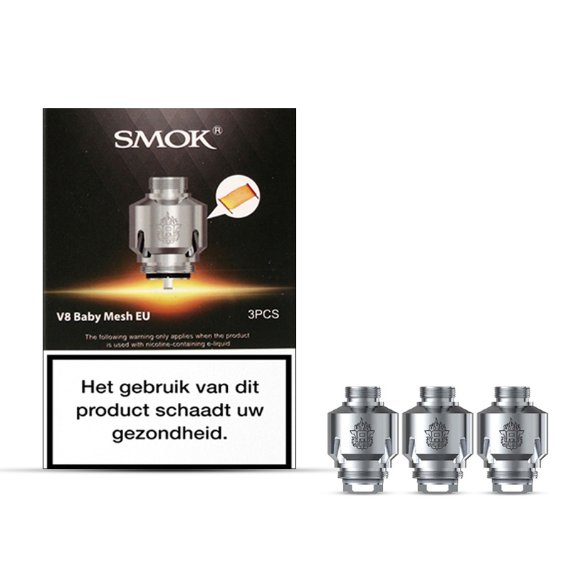 V8 Baby Meshed EU Replacement Coils 0.15 Ohms (3Pcs)