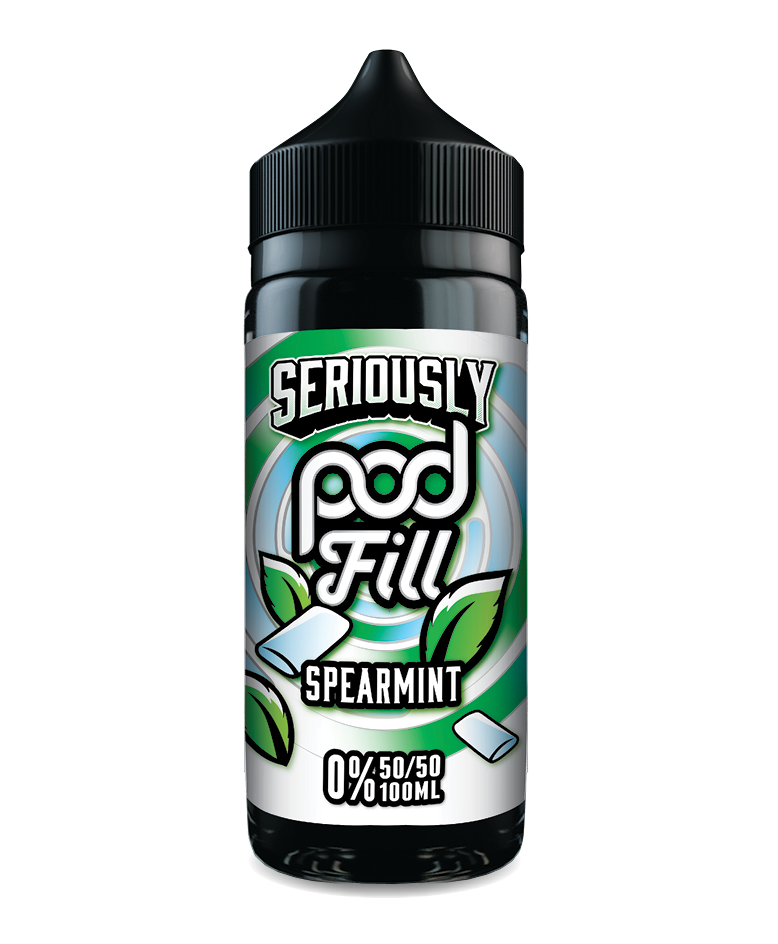 Spearmint By Seriously Pod Fill 100ml Shortfill