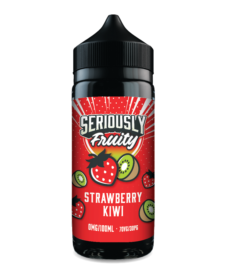 Strawberry Kiwi By Seriously Fruity 100ml Shortfill