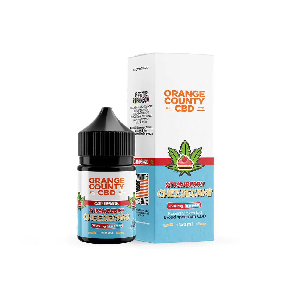 Orange County CBD Cali Range E-liquid 2500mg 50ml