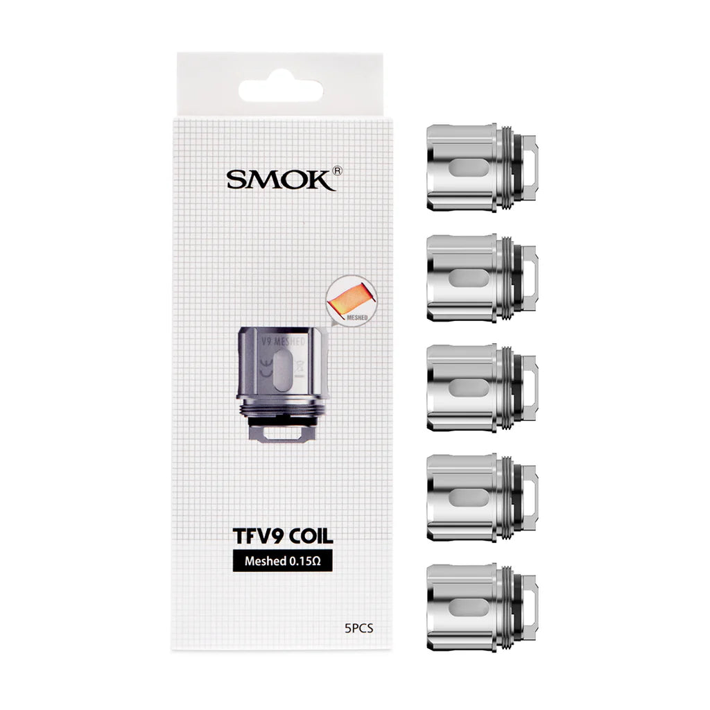 Smok TFV9 Meshed Replacement Coils 0.15 Ohms (5Pcs)