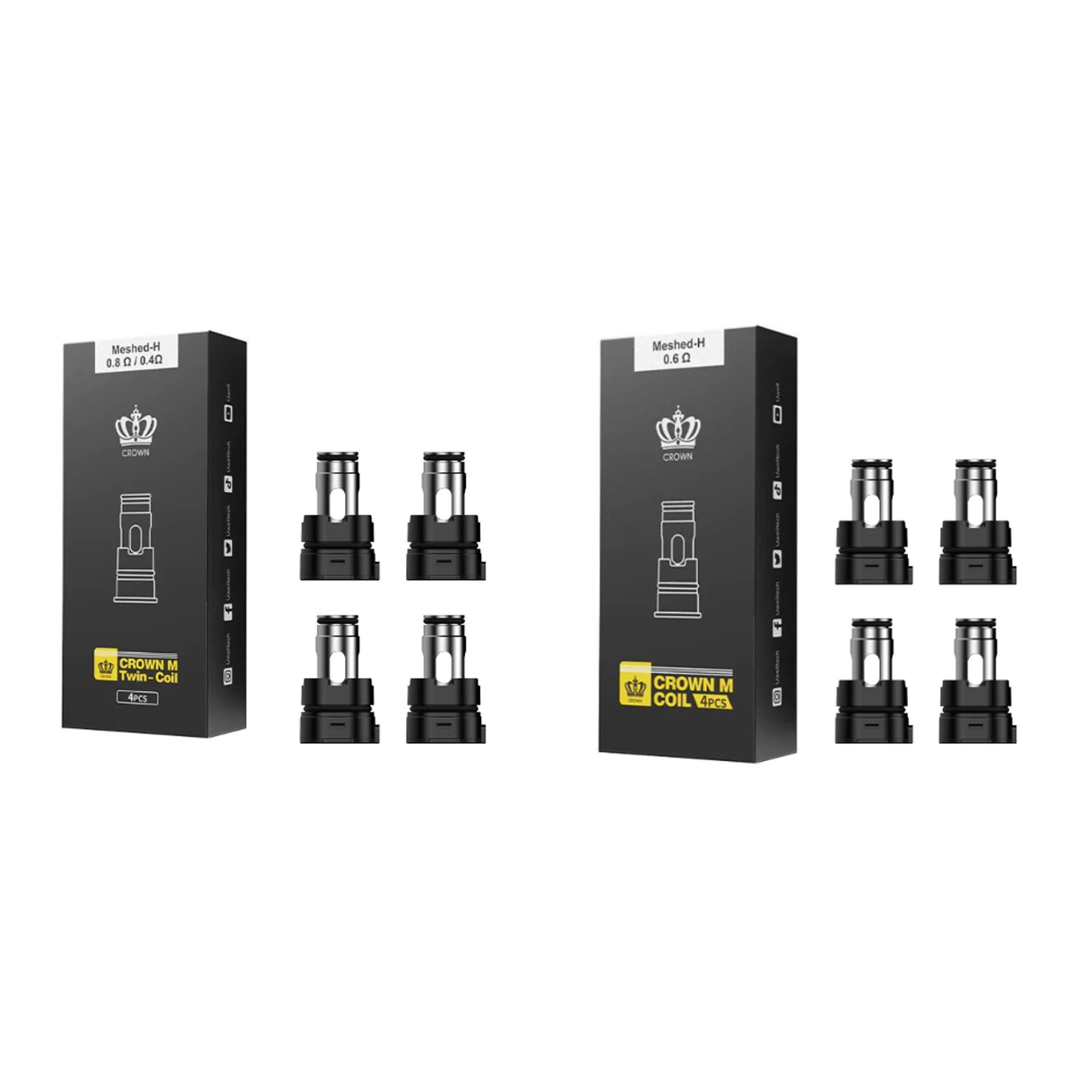Crown M Replacement Coils By Uwell (4Pcs)